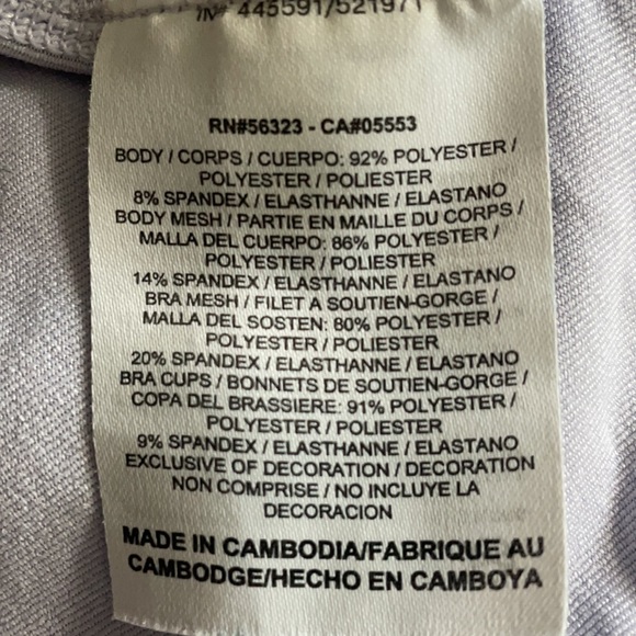 Nike dri-fit built in bra workout tank top - Picture 4 of 4